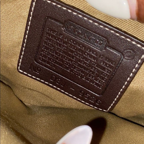 New Suede/Denim Coach Bag - Picture 12 of 12